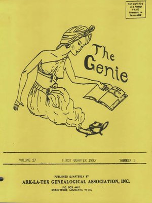 cover image of The Genie - Volume 27